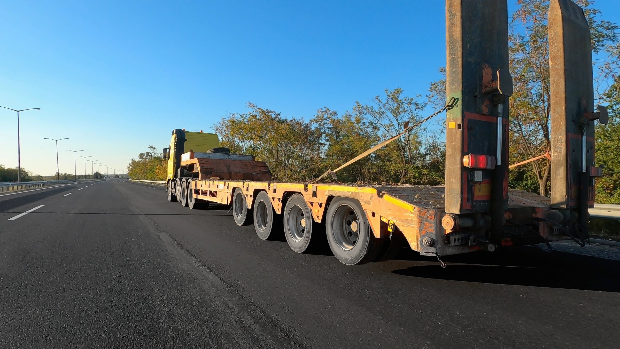 Heavy equipment transport image representing trucking education and industry insight